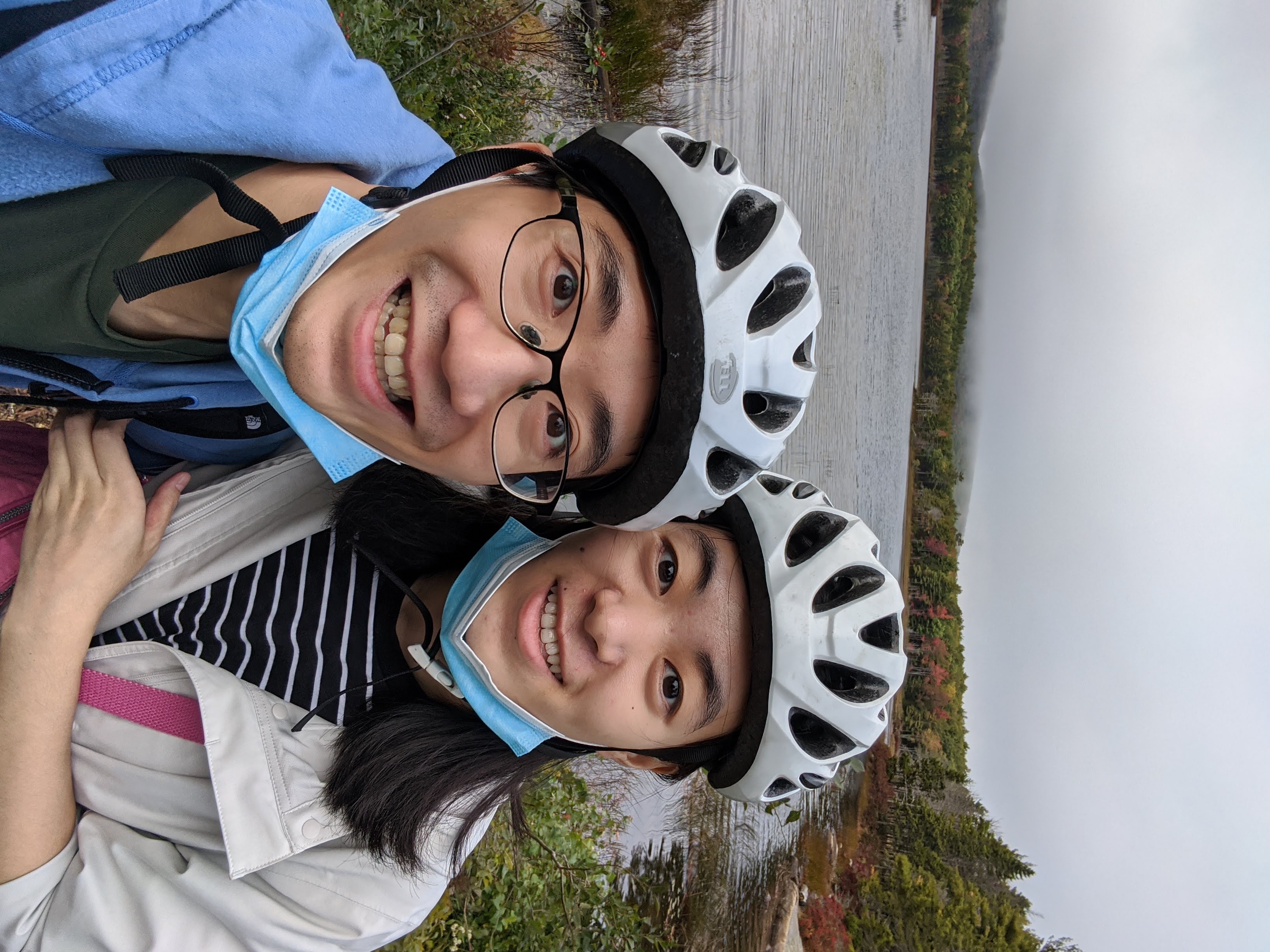 First trip together — Acadia National Park, fall 2020